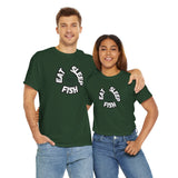 Eat Sleep Fish Heavy Cotton Tee