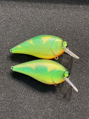 Lemon Lime Perch Squarebill 2.5